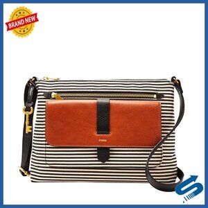 Genuine Leather Crossbody Bag Minimal Chic Classic Adjustable Strap Functional